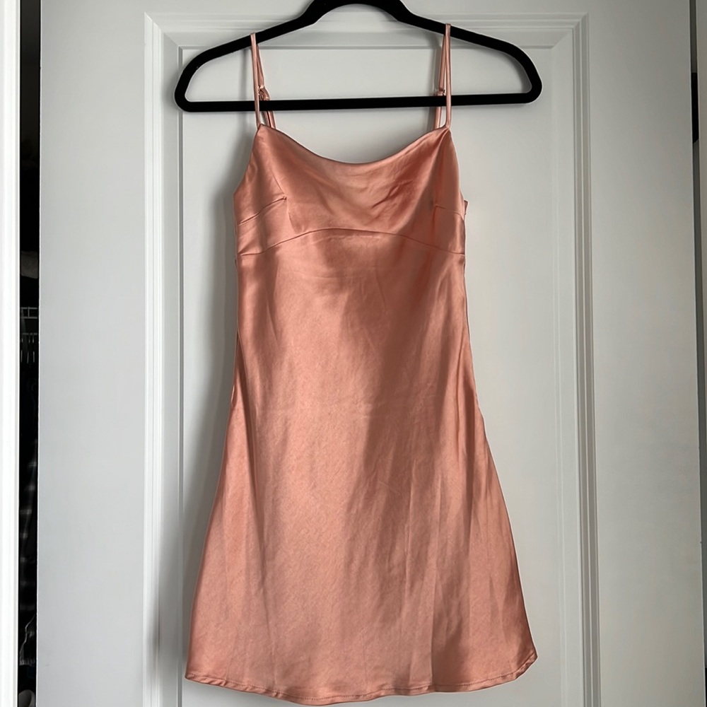 NWOT Princess Polly Satin 90s Slip Dress